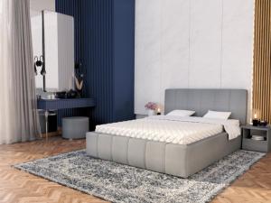 FDM Čalúnená manželská posteľ FLORIDA | 140 x 200 cm