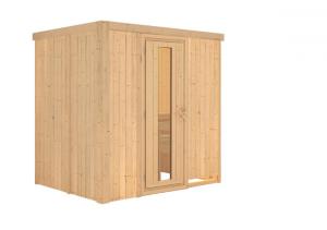 Interiérová fínska sauna 196x151 cm s kamny 3,6 kW Dekorhome #1 small