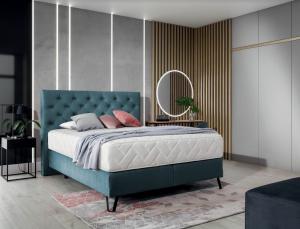 ArtElta Manželská posteľ CORTINA Boxspring | 160 x 200 cm Farba: Nube 22 #1 small