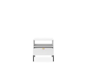 ArtPS Nočný stolík MONA S-54 | biela #2 small