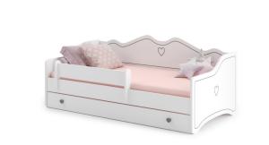 ArtAdr Detská posteľ EMKA Farba: biela / sivá