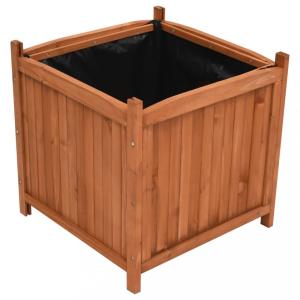 Záhradné vyvýšené záhony 2 ks jedľa Dekorhome #1 small
