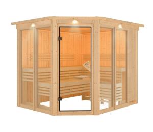 Interiérová fínska sauna AINUR Lanitplast #1 small